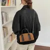 Bolso de bolos de acabado mate de nicho, bolso de mujer, nuevo estilo retro 2026, bolso de mano, bolso de hombro, casual, para ir al trabajo, bandolera, bolso cuadrado pequeño