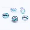 Zircônio Colorido Lapidação Rosa Octogonal 8mm Gradiente Colorido Pedra Solta Lapidação Rosa Octogonal Fundo Pontiagudo Suprimento Vivo