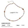 Collar apilado Tyna de Acero de Titanio Europeo y Americano Cadena para Clavícula de Piedra Natural de Alta Calidad Collar con Cuentas de Concha Explosiones Transfronterizas Mujeres