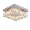 Luminária Quadrada Nórdica para Corredor Varanda Luminária de Teto Pós-Moderna Simples de Alto Padrão Entrada Corredor de Entrada Luminária de Cristal