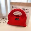 Nuevo Estilo K de Bolso de Bolitas de Celebridad de Internet Bolso Tejido Bolso de Mano Tejido Ins Bolso de Mano para Mujer Bolso de Mano de Moda de Gama Alta
