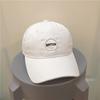 Gorra de béisbol de estilo japonés con letras de celebridades de Internet, suave y de invierno, estilo coreano, informal, con protección solar, para mujer, primavera y otoño.