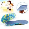 Intra-Foot Ortopédico Arco Camuflagem Flip Infantil Veludo Flatfoot Palmilhas Bebê Masculino e Feminino Suporte