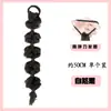 Peluca de Cola de Caballo para Mujer, Trenzas Burbuja con Pinza de Garra, Trenzas Boxeadoras, Trenzas Retorcidas con Mechas, Nuevos Dreadlocks Estilo Chino, Trenzas de Linterna, Dobles Colas de Caballo