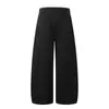 Beijie Moda Masculina 2026 Verão Novo Estilo Calças Casuais de Perna Reta 2 Cores Calças de Moletom Tricotadas Levemente Largas Masculinas Calças Longas Tendência Workwear