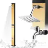 Kangrun Amazon se especializa en Panel Cepillado Dorado de 40L de Gran Capacidad Tanque de Agua Solar de Plástico para Baño Solar
