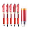 Bolígrafo de Gel Firma de Oficina al por Mayor para Exámenes Estudiantiles, Negro 0.5mm, Modelo 8800.5mm Suave