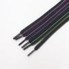 Corda Plana de Crochê de Poliéster Webbing Pontilhado de Camada Dupla Branco Overlock Cadarços Cordão de Cintura Acessórios de Vestuário Espessos de Dupla Face
