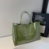 Bolsa de Mão Casual Feminina Estilosa e Relaxada, Estilo Novo para o Início da Primavera de 2026, Tote Bag Grande, Tendência, Simples e Personalizada