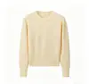 Suéter de Punto Versátil Adelgazante Simple Estilo Coreano 2026 Otoño/Invierno Nuevo Top Pulóver de Cuello Redondo para Mujer