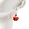 Brincos de Abóbora de Halloween da Moda Brincos de Abóbora de Halloween Fofos Engraçados Abóbora Requintada Moda Estilo Gótico