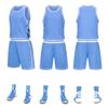 Lote directo de fábrica 2023 nuevo uniforme de baloncesto americano traje cuello redondo competición entrenamiento Jersey uniforme de equipo entrega de una pieza