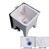 Lavabo Pequeño Multifuncional para Baño Exterior para Uso Doméstico, Lavabo de Cerámica para Fregar Balcones y Pisos