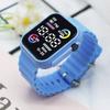 Reloj electrónico rosa neto rojo directo de fábrica amor círculo estudiantes de secundaria simple para ir al trabajo nuevo digital cuadrado estilo deportivo