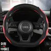 Xh Cubierta de Volante de Coche de Cuero Nappa para las Cuatro Estaciones F25 Simple Deportiva Accesorios de Interior de Negocios Cubierta de Volante al por Mayor Transfronterizo