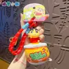 Chaveiro Pingente Autêntico Desenho Animado Shin-Chan Super-Homem Dinâmico Carro Chaveiro Boneca Fofa para Bolsa Decoração