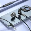 Auriculares Inalámbricos con Cable para Oído Modelo Privado Transfronterizo Agujero Redondo de 3.5 mm con Graves Pesados Chip Digital Tipo-C Cabeza Plana