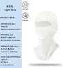 Procesamiento Personalizado Verano Exterior Ciclismo Protección Solar Seda de Hielo Capucha Montañismo y Pesca Hombres Protección del Cuello Máscara Refrescante Parasol