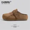 Zapatos Birkenstock Universales de Suela Gruesa para Mujer, Nuevos de Primavera 2026, Zapatos de Deslizamiento Calientes de Venta, Medias Pantuflas Casuales Antideslizantes
