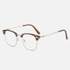 Libro Rojo Estilo Similar Nueva Moda Crowe Estilo Coreano Literario Retro Sven Sch para Hombre y Mujer Liso Anti Luz Azul Ojos