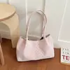 Bolso de Hombro Grande de Lunares Nuevo para Mujer, para el Trabajo, Simple, Elegante Bolso de Mano, Bolso Tote Casual para el Brazo