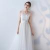 Vestido Formal de Comercio Exterior para Mujer, Nuevo Estilo Otoño/Invierno 2026, Vestido Largo de Encaje Digno y Elegante con Ceñido a la Cintura, Adecuado para Vestido de Noche de Anfitriona de Banquete