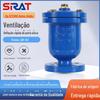 Válvula de escape rápido de porta única QB1 P41X flange de admissão e escape DN25 de dupla finalidade 32 40 50 65 80 100