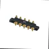 Conector de Pin de Resorte Sonda de Prueba de Carga de Energía de Contacto de Fila Única de 5 Pines Macho y Hembra Pogopin de Alta Precisión