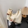 2025 Nueva Bolsa de Gran Capacidad para Mujer Primavera y Verano Senmeng Bolso Bandolera Sencillo de Hombro Bolso Tote Coreano de Moda para Viajeros