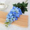 Simulação de flores falsas atacado de flores de galho longo sensação delphinium arranjo de flores de casamento em casa projeto de casamento flor decorativa de plástico