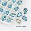 Dongzhou Cristal 8x12 Gota d'Água Pedrarias para Nail Art Super Brilhantes Coloridas Formato de Pera Corte de Alta Qualidade DIY Decorações para Unhas de Boneca
