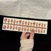 Arte de unha em formato de estrela amarelo leitoso, nova arte de unha olho de gato com contas de vidro, adesivos de arte de unha pré-fabricados