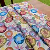 40 Estilos de Toalhas de Mesa Estilo Pintura a Óleo, Bandeiras de Mesa, Almofadas, Tecidos Jacquard Americanos, Jogos Americanos DIY, Tecidos para Roupas e Saias Estilo Chinês em Estoque