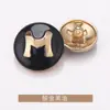 Botões de Metal com Gotejamento de Óleo Costurados à Mão, Botões de Casaco de Lã, Jaqueta, Corta-vento Elegantes e Requintados, Botões