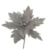 Decorações de Natal Transfronteiriças, Flores Eternas, Flores de Natal, Arranjos de Flores de Balcão, Flores Decorativas, Acessórios para Guirlanda de Árvore de Natal