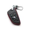 Adequado para novos e antigos estojos de chaves de carro BMW, conjunto de controle remoto de lâmina de couro de vaca real, série 4D5, série X, costura manual de comércio exterior