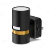 Luz nocturna con sensor de movimiento, modelo enchufable GY171, cilíndrica con ribete dorado, simula aplique de pared, para baño de invitados, se enciende al acercarse alguien