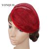 Sombrero de azafata caliente de AliExpress hilo de cáñamo soporte inferior malla accesorios de sombrerería sombrero de copa base longitud 19 cm