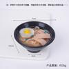 Tigela de ramen estilo japonês simulação de PVC Ishakaya pássaro queimando simulação de ornamentos de comida acessórios para casa de brincar de cozinha DIY
