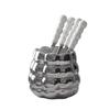 Tenedor de Fruta Cerámico Ins Acero Inoxidable Creativo Tenedor de Cuchillo de Perla Juego de Cucharas Vajilla Frasco de Almacenamiento Juego Personalización de Logo