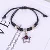 Versión coreana de pulsera de cristal de estrella de cinco puntas simple para estudiante, regalo de cumpleaños para novias, baratijas, venta al por mayor, fábrica, ventas directas