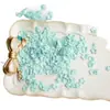 H102 Mini Hilo de Satén Plegado Flor en Relieve Pieza Material de Cuentas Hecho a Mano Material Auxiliar de Decoración para Ropa 1