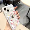 Capa Magnética Fofa Snow Kt para iPhone 18 Promax Duas em Uma 17 Pro Adequada para Apple 16 Pro 15 PM