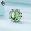 Cuentas de Trébol de la Suerte Originales de Aiful Edición Limitada de Verano Material de Cobre Cuentas para Pulsera DIY Cuentas Sueltas de Plantas al por Mayor para Mujeres