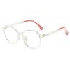 Espejo para niños con luz plana anti-luz azul nuevo sin energía marco multilateral TR90 fabricantes de gafas para estudiantes venta al por mayor espejo cruzado 2292