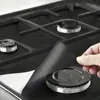 Tapete de proteção para fogão a gás em PTFE Teflon, resistente a altas temperaturas, antiaderente e fácil de limpar.