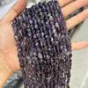 Piedra natural cruda de 6x8 mm con forma amorfa, cuentas sueltas semiacabadas, fabricantes, comercio exterior al por mayor, accesorios de joyería DIY