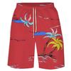 Shorts florales de verano para hombre y mujer comercio transfronterizo talla grande pantalones de playa holgados de secado rápido pantalones hawaianos al por mayor