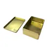 Cajas de Hojalata Personalizadas del Fabricante Original, Cajas Cuadradas de Hojalata para Galletas, Alimentos, Productos para la Salud y Empaque de Polvo de Hericium Erinaceus