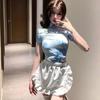 Zhonghua Niang Cheongsam Sexy Underwear Avental Puro Desejo Empregada Empregada Doméstica de Duas Peças Estilo Japonês Retro Saia Saia Curta de Verão